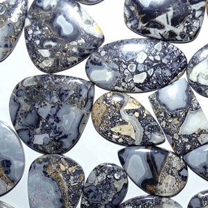 100% naturel Maligano jaspe Quartz pierres précieuses Cabochon mélange forme pierres précieuses fines en vrac lot de gros pour la fabrication de bijoux - Product Image 5