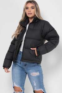 Chaqueta de Invierno Acolchada con Forro de Lana Transpirable de Nuevo Diseño para Mujer, Manga Larga, Precio al por Mayor - Product Image 5
