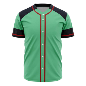 Maillot de baseball homme de haute qualité avec impression de logo personnalisé Design professionnel Option grande taille Baseball imprimé par sublimation - Product Image 1