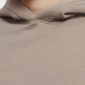 เสื้อฮู้ดดี้ผู้ชายผ้าฝ้ายคุณภาพสูง 100% ทรงปกติ ใส่ได้ในฤดูหนาว ผ้าฟลีซ รับสกรีนโลโก้ คอฮู้ด แห้งเร็ว มีกระเป๋า ดีไซน์พิมพ์ลาย - Product Image 6