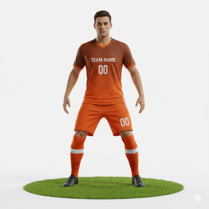 Uniforme de Fútbol Sublimado en 3D |   Tela Deportiva Flexible |   Impresión de Logotipo y Número del Equipo - Product Image 5
