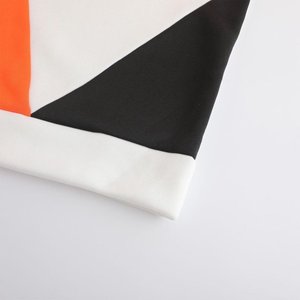 Sweat à capuche en polyester blanc M Color Block pour hommes-Streetwear de tous les jours, vêtements décontractés et actifs abordables pour hommes - Product Image 3