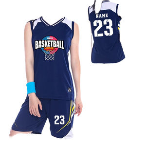 Maillot et short de basket-ball de qualité supérieure, tissu léger, respirant et à séchage rapide, vente en gros de vêtements d'équipe - Product Image 1