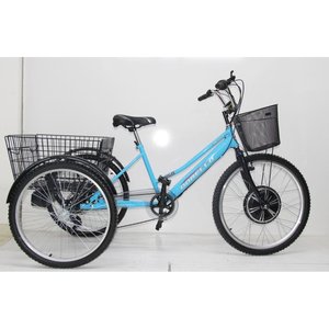 Triciclo Eléctrico de Montaña Dorello Bisiklet 48V 500Watt con Batería de Litio de 24 Pulgadas - Product Image 2