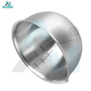 ALMAC Durable Manual <b>Mixing</b> <b>Bowl</b> for Medical Laboratory Use CE Certified 1 Year Warranty Manufactured Rust Resistant Stainless - Product Image 6