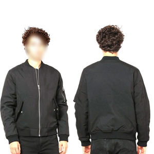 แจ็คเก็ตบอมเบอร์กันลมสำหรับผู้ชายเสื้อแจ็คเก็ตระบายอากาศได้ดีพิมพ์โลโก้ตามสั่ง - Product Image 3