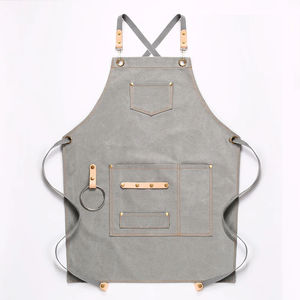 Custom <b>Adult</b> Cleaning Canvas <b>Apron</b> Kitchen <b>Apron</b> Cooking OEM - Product Image 6