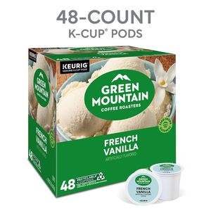 กาแฟกรีนเมาน์เทน คอฟฟี่ โรสเตอร์ส รสเฟรนช์วานิลลา แบบแคปซูลสำหรับเครื่องคั่วกาแฟแบบใช้ครั้งเดียวที่เครื่อง Keurig  คั่วอ่อน 48 แคปซูล - Product Image 6