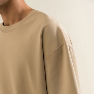 Meilleur fabricant T-shirt surdimensionné en duvet pour homme - Product Image 3