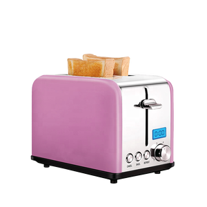 Grille-pain électrique en métal à 2 tranches de haute qualité pour la maison, l'hôtel, l'école, le café, le pain et les sandwichs promotionnels - Product Image 4