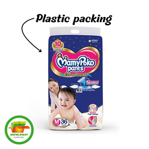 Premium <b>Baby</b> Diaper PE Plastic Wraps Custom Durable Packaging Bags Vietnam - Product Image 6