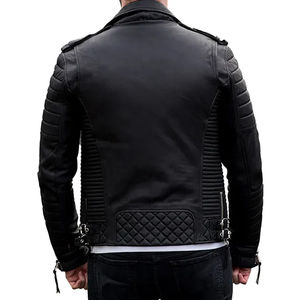 <b>Fine</b> Quality Soft Touch Cowhide Leather Fashion Jacket for Men Best OEM Manufacturers New Style Fashion Leather Jacket - Product Image 5