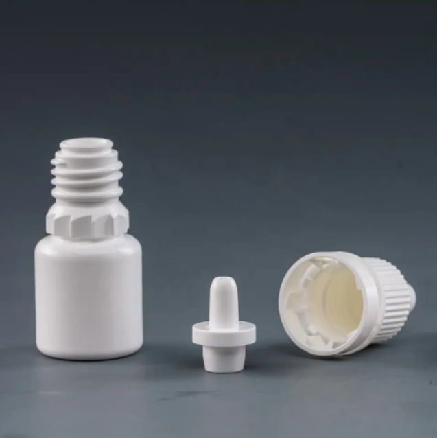Best Wholesale 5ml 10ml 15ml Porcelain White Color Clear PP Plastic Eye And Nose Drops Bottle Cheap Price Origin Vietnam