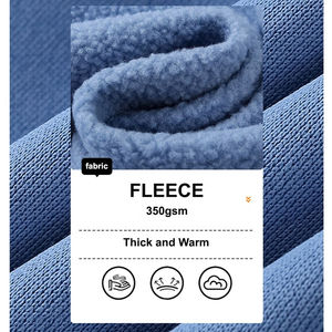 Sweat à capuche zippé unisexe de haute qualité avec impression de logo personnalisé Vente en gros Sweats à capuche de couleur vierge pour hommes pour l'hiver - Product Image 3