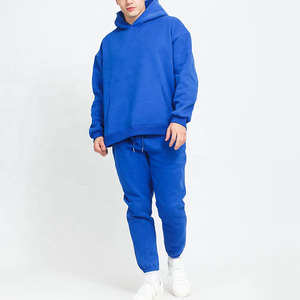 Ensemble survêtement pour homme, jogging, couleur unie, logo personnalisé, vente en gros, nouvelle collection 2020 - Product Image 1