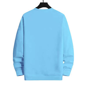 Sweat-shirt classique de qualité tendance exquise pour hommes en coton mélangé de style streetwear sweat-shirt pièce fondamentale - Product Image 4