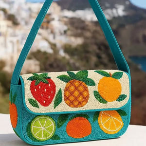 Bolso de mano con cuentas de último diseño, bolso de mujer con cuentas a precio de mayorista desde India - Product Image 6