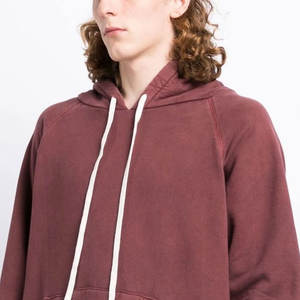 Sudadera con capucha estampada para hombre, de calidad superior, Color liso, temporada de invierno, bordada, teñida lisa, 2025 - Product Image 5