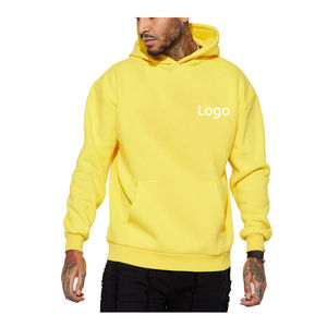 Sudaderas con Capucha Extra Grandes para Hombre 2025, Bordadas, de Felpa Francesa, con Bolsillos, Diseño de Logotipo Personalizado, 100% Algodón - Product Image 1