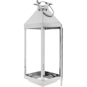 Farol de Vela de Diseño Clásico, Estilo Marroquí, de Metal Blanco, para Colgar o de Mesa, Decoración para el Hogar o Bodas, Excelente Precio - Product Image 3