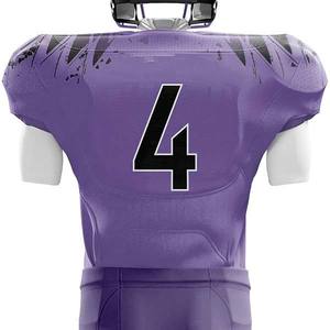 Uniformes de football américain sur mesure pour hommes |   Tissu respirant |   Grande taille |   Dernière impression par sublimation - Product Image 4