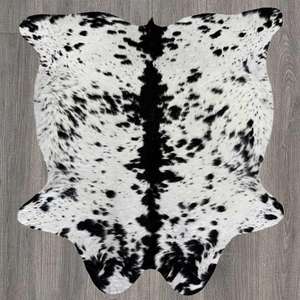 Sac à main en cuir de vache véritable noir à taches, 100% naturel, fourrure sur peau, mode, origine indienne, taille personnalisée - Product Image 1