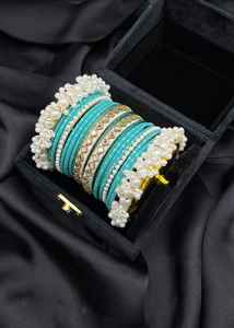 <b>Copper</b> Alloy Silver Plated Geometric Trendy Handmade <b>Women's</b> Churiyan Bangles Sets Factory Direct Sales - Product Image 3