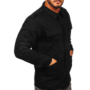 Chaqueta de Tela Transpirable de Secado Rápido con Cuello Alto 100% Algodón de la Mejor Calidad para Hombre, Ropa de Invierno al por Mayor de Pakistán - Product Image 3