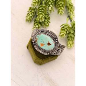 Randy Boyd Royston Fashion <b>Cuff</b> <b>Bracelet</b> with Turquoise & Sterling <b>Silver</b> Elegant Accessory - Product Image 3