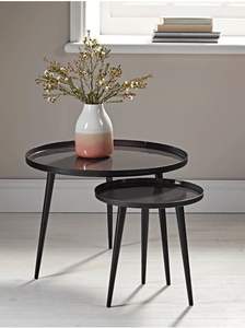 <b>Vintage</b> inspired handcrafted iron side <b>table</b> with intricate antique detailing for elegant home decor and living room accents - Product Image 4