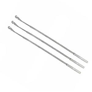 Juego de 3 Ganchos Extractores de DIU de Acero Inoxidable de Alta Calidad, Instrumentos Profesionales de Ginecología - Product Image 2