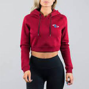 เสื้อครอป2025คุณภาพสูงชุดวอร์มสำหรับผู้หญิงชุดวอร์มมีฮู้ดสองชิ้นชุดกางเกงวิ่งจ๊อกกิ้ง - Product Image 6