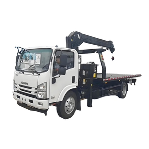 Dépanneuse diesel de dépanneuse de voiture de l'équipement 4x2 de dépanneuse d'ISUZU NPR dépanneuse 5Ton ISUZU grand prix de vente de dépanneuse - Product Image 1
