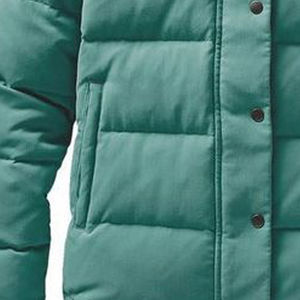 Vestes matelassées à logo frontal personnalisé, directement de l'usine, prix de gros pour l'hiver, col montant, deux tons - Product Image 6