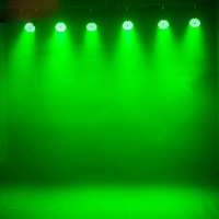 54*3w dmx512 54 pièces RGBW Led Parcan dj disco événement mariage scène intérieur led par lumière