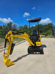 Miniexcavadora de Gasolina 319 B&S con Pluma Oscilante y Cubierta, Excavadora de Orugas de 1.2-4 Toneladas para Uso Doméstico - Product Image 4