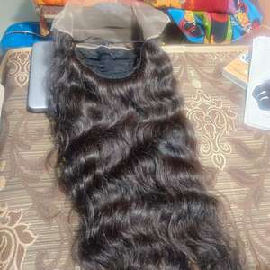 Vente en gros de Cheveux humains vierges indiens bruts, Perruque frontale HD dentelle complète, Perruque frontale en dentelle transparente densité personnalisée - Product Image 5