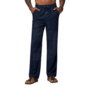 Top Selling Men's Straight Slim Fit Casual Cotton Blend <b>Trouser</b> New Fashion Streetwear High Quality Breathable Quick Dry - Product Image 4
