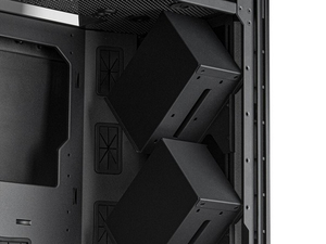 เคสพีซีซิลเวอร์สโตน อัลต้า เอฟ 2 ฟูลทาวเวอร์ E-ATX เกมมิ่งแชสซี 90 °   หมุนปรับทิศทางการไหลของอากาศในแนวตั้ง รองรับ PSU คู่ - Product Image 6