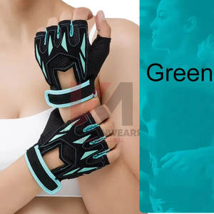 Breathable Anti-Slip Half <b>Finger</b> Weight Lifting Gloves Men Women Workout Fitness Training Gym Gloves with Wrist <b>Support</b> - Product Image 3