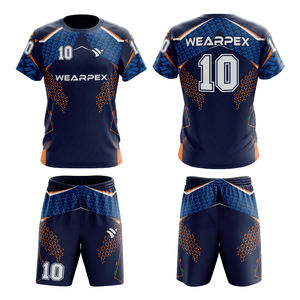 Uniforme de Fútbol para Hombre y Mujer, Personalizado por Sublimación, Manga Corta, con Logotipo Personalizado, Ropa Deportiva - Product Image 1