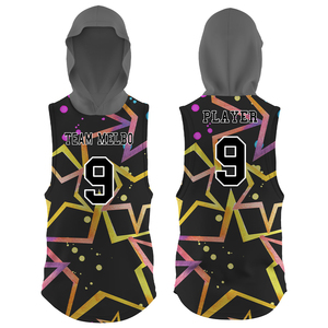 โลโก้ทีมที่กําหนดเองวินเทจ 100% โพลีเอสเตอร์ระเหิดปักผู้ชายแขนกุด 7v7 ชุดฟุตบอลเสื้อ - Product Image 3