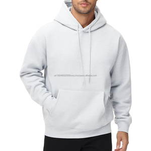 Sudadera de Lujo con Cuello Alto, Sudadera de Algodón Orgánico Grueso de Alta Calidad, Sudadera con Logotipo Personalizado, Sudadera Holgada con Cuello Redondo - Product Image 1