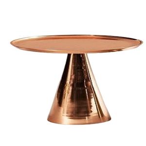 Centre de Table élégant pour maison hôtel salon table décorative couleur cuivre design moderne meubles en métal Table à café - Product Image 1