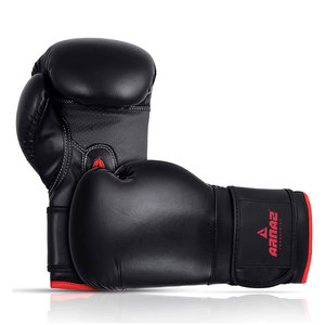 Guantes de boxeo de entrenamiento profesional para hombres y mujeres con soporte de muñeca Guantes de boxeo de cuero PU de alta calidad - Product Image 2
