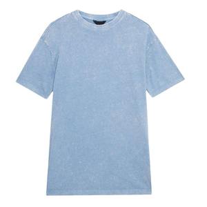 Label Private Eco-Friendly Acid Wash 100% Cotton Women Custom <b>T</b> <b>Shirt</b> Breathable Comfortable Low Price OEM Service - Product Image 1
