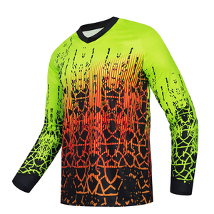 Jersey MTB de manga larga hecho a medida para venta en línea Proveedor directo de fábrica Jersey MTB transpirable y de secado rápido - Product Image 1