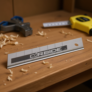 ใบเลื่อยคาร์ไบด์แบบหักได้ Stanley ขนาด 18 มม. (แพ็คหลายชิ้น) ผลิตภัณฑ์ใบเลื่อยคุณภาพสูง - Product Image 3