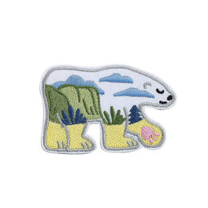 Nouveau design élégant en vrac en gros patchs brodés personnalisés Badges de qualité supérieure coudre fer à repasser sur badges de broderie pour vêtements - Product Image 6