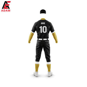 2024 logotipo personalizado de alta calidad poliéster juventud béisbol uniforme en blanco Jersey conjunto transpirable Casual ropa deportiva al por mayor - Product Image 6